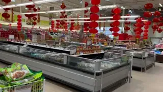 士嘉堡一家華人超市年味濃郁