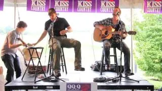 Rodney Atkins - "Take A Back Road" live at 99.9 Kiss Country!