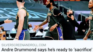 Drummond willing to do whatever to help lakers win!!! THE LEBRON  EFFECT