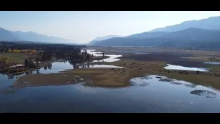 Wetlands on the western benchlands of the Columbia Valley