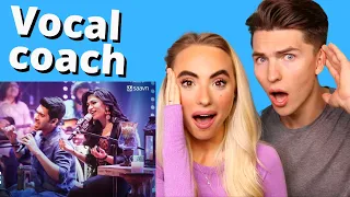 VOCAL COACH and Singer React to Tose Naina Tum Jo Aaye - Armaan Malik Tulsi Kumar - T-Series Mixtape