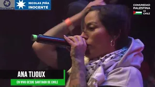 ANA TIJOUX PALESTINA CONTRA TODA VIOLENCIA