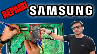Dead 75" Samsung 4k TV Repair UN75NU6900FXZA