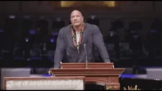 The Rock Dwayne Johnson Eulogy  For His Dad Rocky Johnson