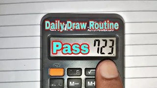 daily draw pm8 Baje fast single tandola routine 27/05/2021 vip formula