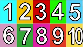 الارقام بالانجليزي | English numbers - من 1  , 2 , 3 , 4, 5 , 6 , 7 , 8 , 9 , 10