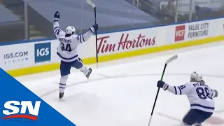 Auston Matthews Wires Home Overtime Winner to Keep Maple Leafs Season Alive