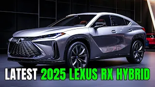 The 2025 Lexus RX Hybrid: Specs, Design & Features You Need to Know!