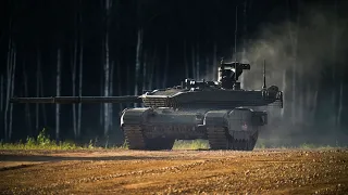 Russian T-90M main battle tank attack AFU positions in Marinka, Donbass front lines | Ukraine war