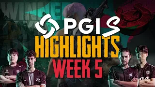 PUBG ESPORTS: BEST MOMENTS OF "PGI.S Week 5" | EXTREME SKILL | FUNNY SITUATIONS