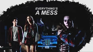 stiles + lydia | everything’s a mess [s6]