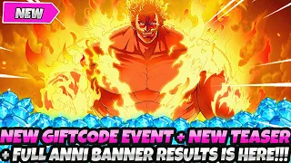 *LET'S GOOOO!* NEW GIFT CODE ANNI EVENT!! NEW FESTIVAL TEASER! FINAL BANNER RESULTS (7DS Grand Cross