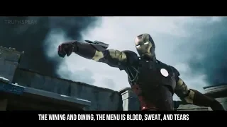 Skillet - Finish Line [Lyric Video - Iron Man Tribute]