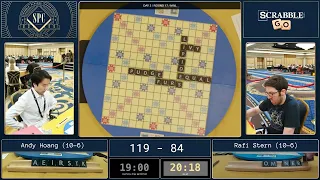 2023 Scrabble Players Championship Game 17 - Andy Hoang vs. Rafi Stern
