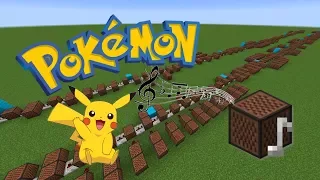 Minecraft: Pokemon Theme - Gotta Catch 'em all with Note Blocks