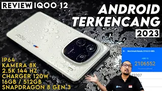 Android Paling Kencang & Irit, Kamera Kelas Atas! REVIEW iQOO 12