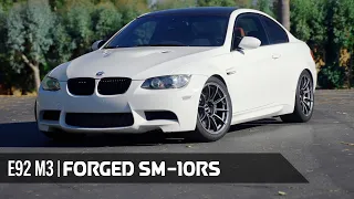 BMW E92 M3 on Apex SM-10RS Forged Wheels