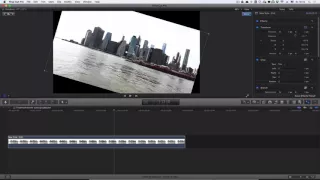 Базовый видеокурс "Монтаж в Final Cut". Урок 07. Геометрическая трансформация. Transform в FCPX