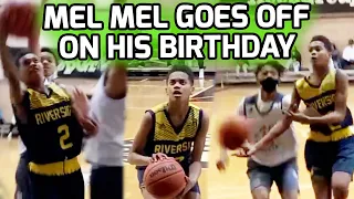 Jermel "MAGIC MEL" Thomas Celebrated His Birthday GETTING BUCKETS! Turned 14 Years Old & WENT OFF 🔥