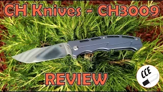 REVIEW of the CH Knives - model CH3009 - D2 & titanium