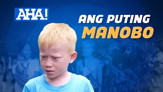 Batang Manobo sa Agusan del Sur, natatangi raw ang hitsura kahit Pinoy ang mga magulang? | AHA!