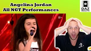 Daz Reacts To Angelina Jordan - All Performances On Norways Got Talent