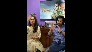 Aetasha Sansgiri (Ahilya) and Gaurav Amlani (Khanderao) Live Video| Answers all your questions
