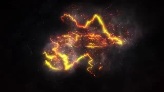 Burning Fire Logo Reveal