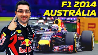 F1 2014 - MODO CARREIRA - #01 - GP da AUSTRÁLIA - RED BULL | Jogos Clássicos