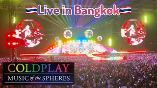 Coldplay- Live in Bangkok [Full Concert], Music Of The Spheres World Tour (03-02-24)