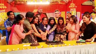 Barrister babu last day shoot!! pravisht mishra. Anchal Shahu Inter Team Cake Celebration party vide