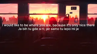 Teya Dora X Nikolija - Ulice (lyrics)  | English | Anime | Alone Girl In A Train | Demon Girl