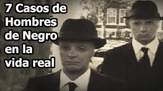 7 Casos de Hombres de Negro en la vida real