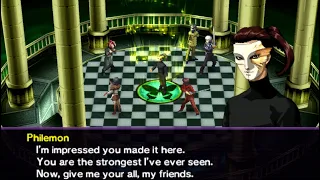 Persona 2 Eternal Punishment (PSP) Secret Boss: Philemon
