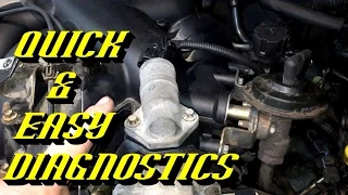 Ford Quick Tips #63: Crank No Start Idle Air Control Valve Diagnostics