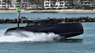 Aluminum Hull Yacht... Vanquish 58 (Side entrance for tender)