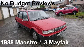 No Budget Reviews: 1988 Austin Maestro 1.3 Mayfair - Lloyd Vehicle Consulting