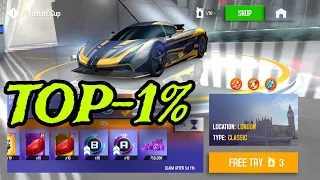 Asphalt 8, WhiteHatZ Cup London Koenigsegg Jesko Absolut Top-1%