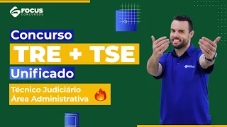 Cronograma de Estudos | TRE + TSE unificado - Técnico Judiciário - Área Administrativa 🔥