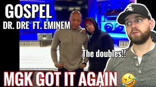 [Industry Ghostwriter] Reacts to: Dr. Dre - Gospel (feat. Eminem) | @TheDrDreBible - RIP MGK