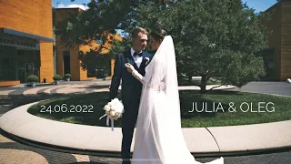 Наше свадебное видео / свадебный клип  Julia & Oleg 24.06.2022