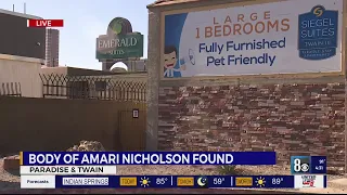 Amari Nicholson's body found near where he was reported missing