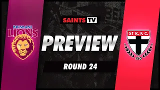 Round 24 PREVIEW: Brisbane Lions vs St Kilda | AFL 2023
