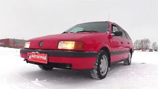 1991 Volkswagen Passat GL (B3). Обзор (интерьер, экстерьер, двигатель).