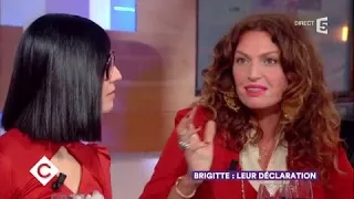 Brigitte : leur déclaration - C à Vous - 09/01/2018