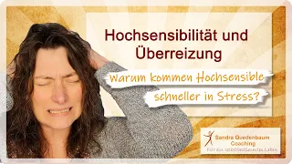 🦋 Hochsensibilität und Überreizung - Stress bei hochsensiblen Personen HSP