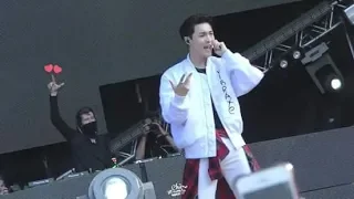 180804 Exo Lay Zhang yixing "sheep" Alan walker Relift at Lollapalooza in Chicago.