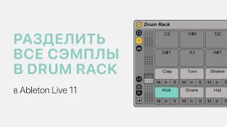 Как разделить все сэмплы в Drum Rack Ableton Live 11 [Ableton Pro Help]