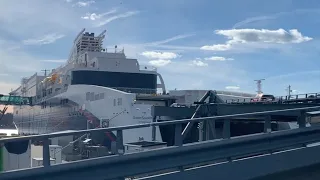 Ferry Ride to Denmark with Color Line Superspeed 2, to Hirtshals from Larvik