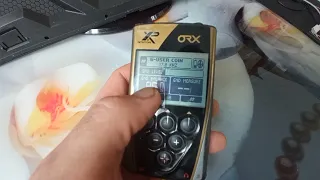 XP ORX настройки металлоискателя,с катушкой x35/9
